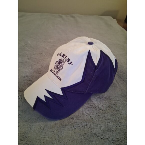 KATI SPORTCAP SUPREME white Baseball CAP Oakley Plainsmen OSFM  adj strapback - Picture 3 of 6